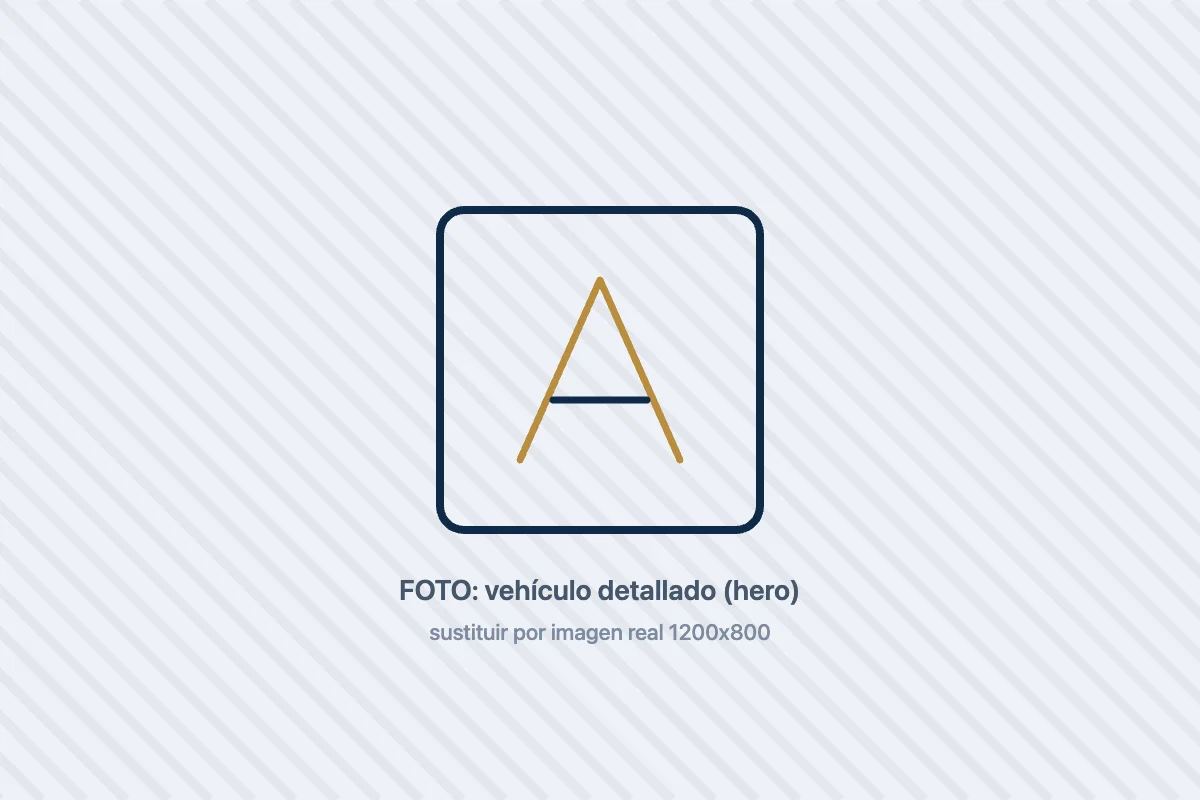 Vehículo premium recién detallado en el centro Detailing Madrid de Alcobendas